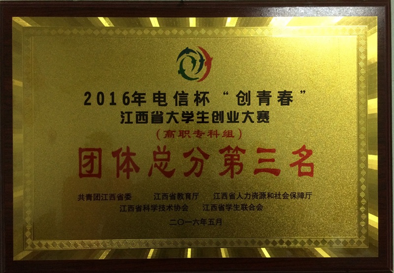 2016年江西省大學(xué)生創(chuàng)業(yè)大賽團(tuán)體總分第三名.jpg