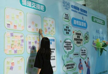環(huán)保學(xué)院開展“心靈之旅，情緒調(diào)色”心靈博物館活動(dòng)