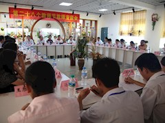 鐵漢董事長(zhǎng)劉水先生參加鐵漢生態(tài)學(xué)院舉行的第二十八個(gè)教師節(jié)座談會(huì)